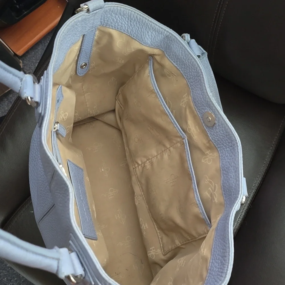 Cole Haan Light Blue Tote Bag - Picture 4 of 7